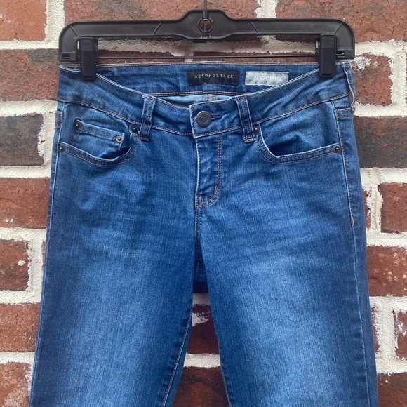4for $20 Aeropostale size 4 blue jean jegging - Picture 6 of 14